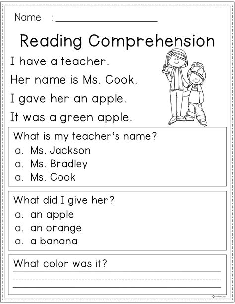 english reading comprehension grade   maryann kirbys reading