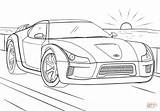 Coloring Supra Toyota Pages Printable sketch template