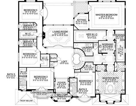unique  bedroom house plans  home plans design