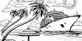 Cruise Ship Cruising Bahamas Critic Cruisecritic sketch template