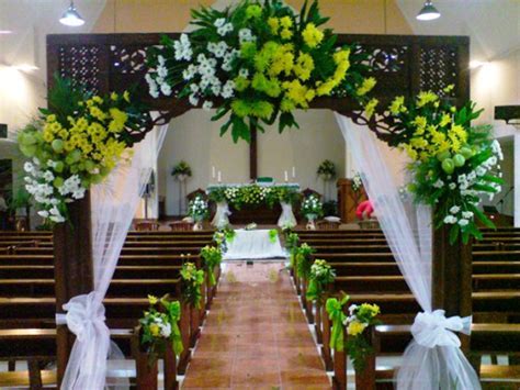Dekorasi Bunga Untuk Pernikahan Di Gereja   Toko Bunga  