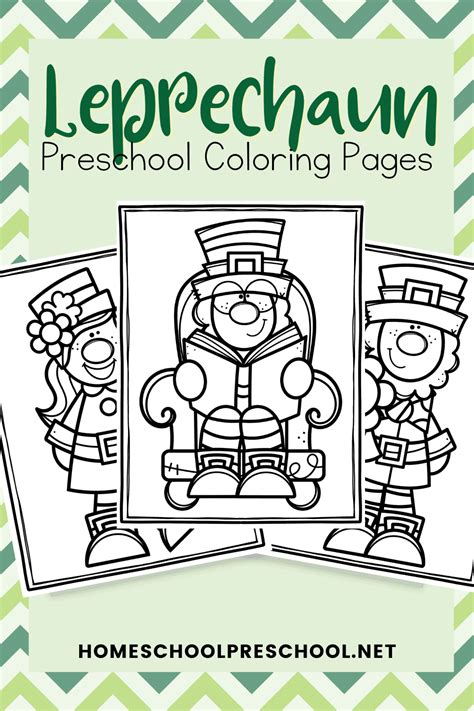 leprechaun coloring pages  st patricks day