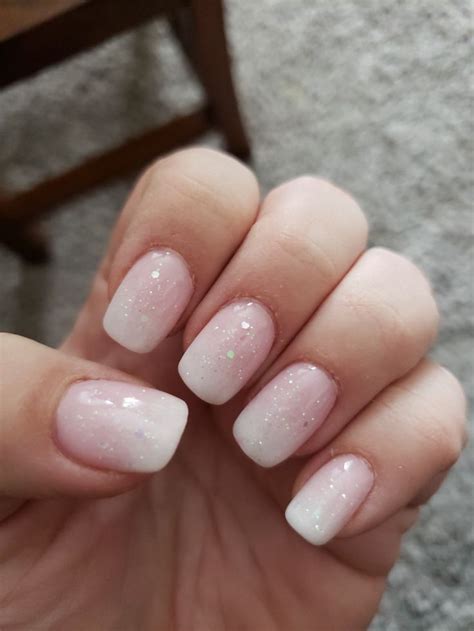 Ombre Nails Dip Powder Manicure Ombre Nails Glitter Pink Ombre Nails