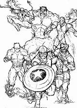 Marvel Coloring Pages Super Hero Squad Characters Adults Amazing Printable Color Heroes Print Netart Marvels Getcolorings Comics Easter Getdrawings Popular sketch template