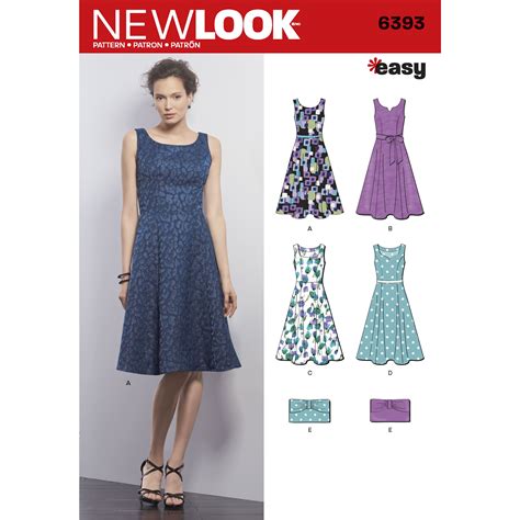 find a pattern for misses easy dress and purse at simplicity plus