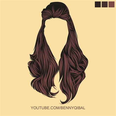 video tutorial    vector hair  adobe illustrator learn