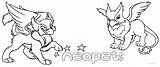Coloring Pages Neopets Cool2bkids sketch template