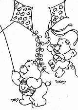 Bear Coloring Care Bears Pages Clip Funshine Flying Kites Clipart Kleurplaten Gif Kids Hutting Eu Popular Info Printable Library Forever sketch template