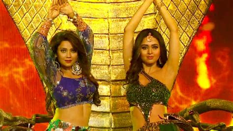 Naagins Tejasswi Prakash And Adaa Khan Set The Stage On Fire With Their