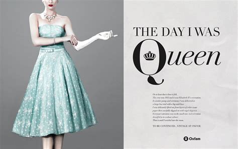oxfam print advert  rkcr queen ads   world
