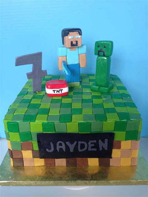 minecraft cake minecraft cake cake designs character