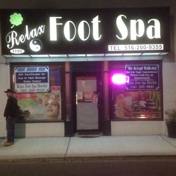 relax foot spa    reviews massage  broadway