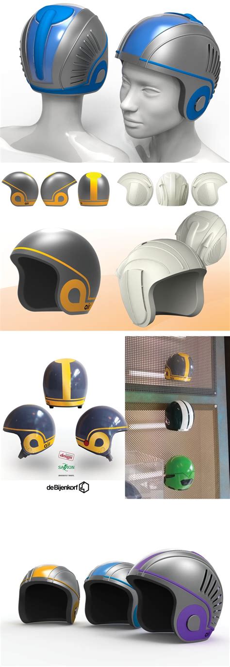 dyson helmet    design  collaboration  karlo finkers displayed   twente
