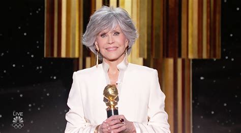 Jane Fonda Honored With Cecil B Demille Award At Golden