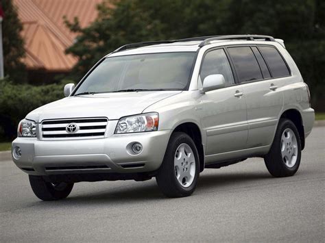 toyota highlander technical specifications  fuel economy