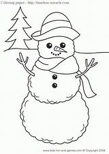 Coloring Snowman Pages Christmas Winter Printable Sketch Print Smiling Kids Toddlers Bbd7 Special Snow Color Sheets Themed Cute Book Gif sketch template