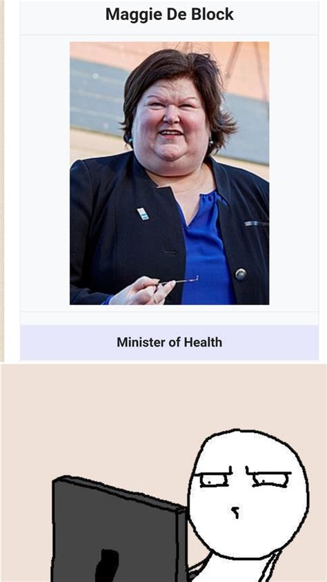 belgian minister  health meme guy