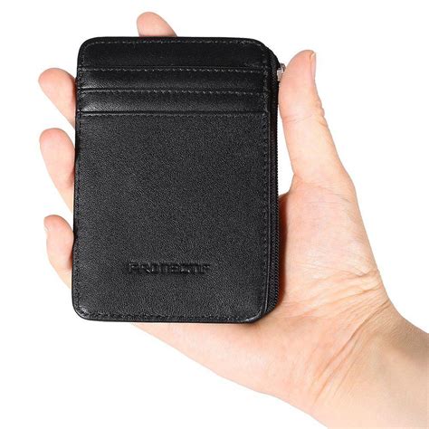 rfid blocking sleeves front pocket wallet  men  offer