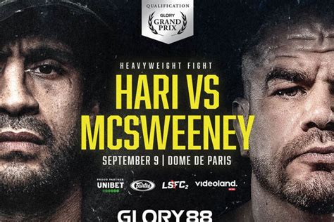 glory  badr hari  james mcsweeney weegresultaten het lange