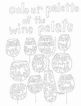 Coloring Wine Color Pages Adult Vineyard Themed Book Getcolorings Vinepair Printable sketch template
