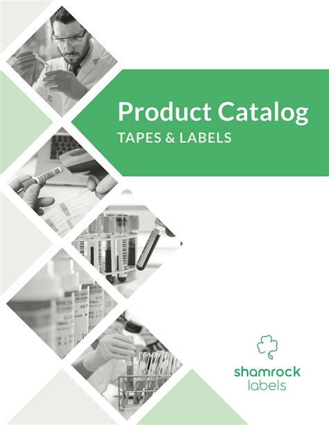 order     interactive product catalog shamrock labels