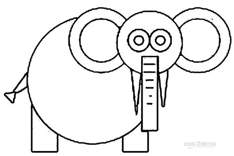 printable shapes coloring pages  kids coolbkids