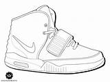 Yeezy Air Coloring Shoes Nike Color Pages Basketball Own Template Running Sneakernews Lebron Adidas James Getcoloringpages sketch template