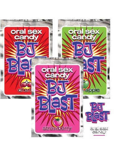 Bj Blast Oral Sex Candy Pop Rocks Flavored Pleasure Lube Couples Edible