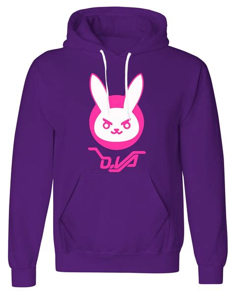 size xl mens overwatch game d va bunny pullover