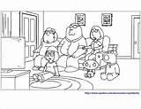 Family Guy Coloring Pages Printable Kids Adults Library Print Pdf Army Popular Families Comments sketch template