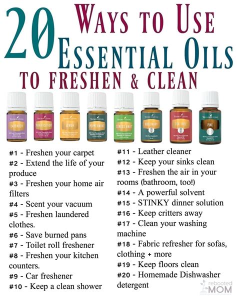 ways   essential oils  freshen clean aromatherapy bath