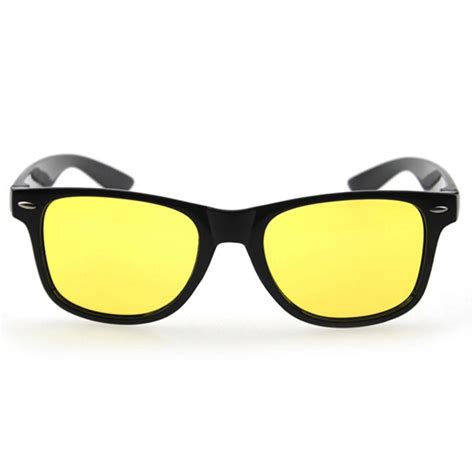yellow lens uv protection polarized night vision glasses eyeglasses