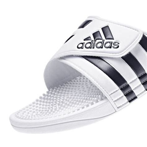 adidas adissage   slippers white mens slippers adidas mens flip flops