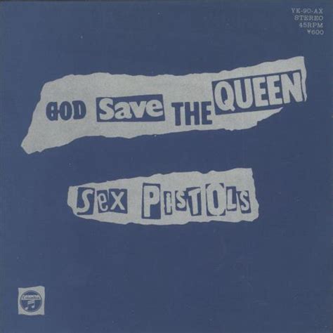 Sex Pistols God Save The Queen Japanese Promo 7 Vinyl Single 7 Inch