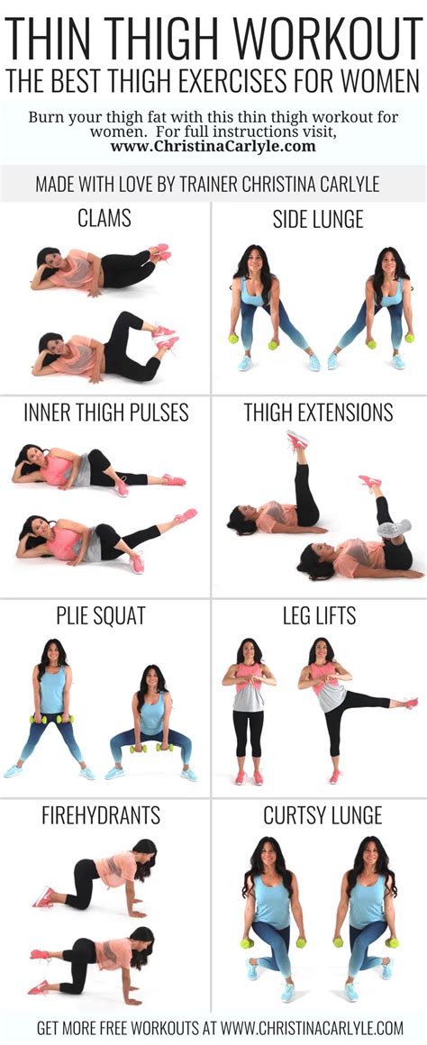 thin thigh workout the best fat burning thigh exercises