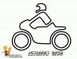 Superbike sketch template