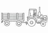 Remorque Tracteur sketch template