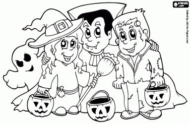 halloween party coloring page bjl halloween coloring monster