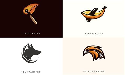 clever logos  combining