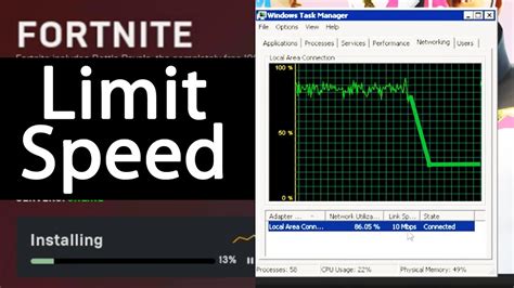 limit  speed limit bandwidth usage  windows youtube