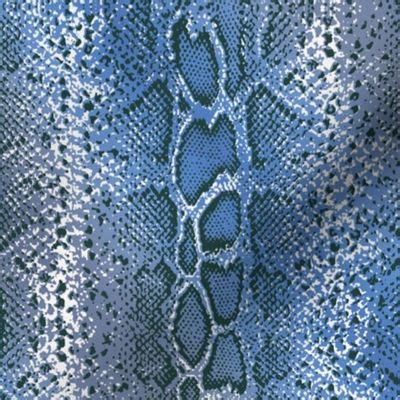 blue snake skin  ombre fabric spoonflower