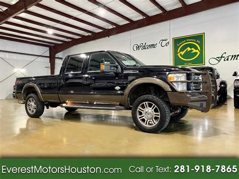 ford   sd king ranch crew cab lwb  diesel srw   ohv