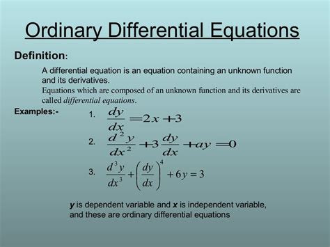 introduction  differential equations