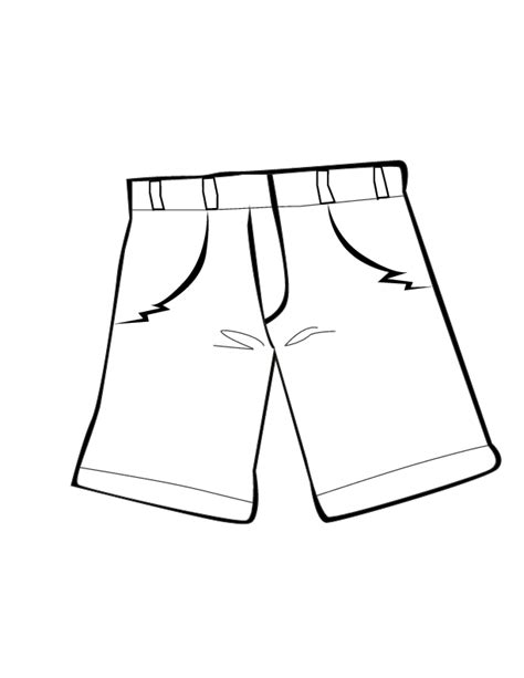 shorts drawing  getdrawings
