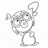 Pororo Coloring Pages Little Penguin Book Books Coloriage Printable sketch template