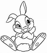 Thumper Clipartmag Bambi Rabbit Pinnwand sketch template