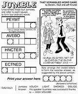 Jumble Puzzles Word Puzzle Printable Words Game Jumbled Scramble Crossword Print Games Scrambled Solver Search Jumbles Answers Daily Printables Today sketch template