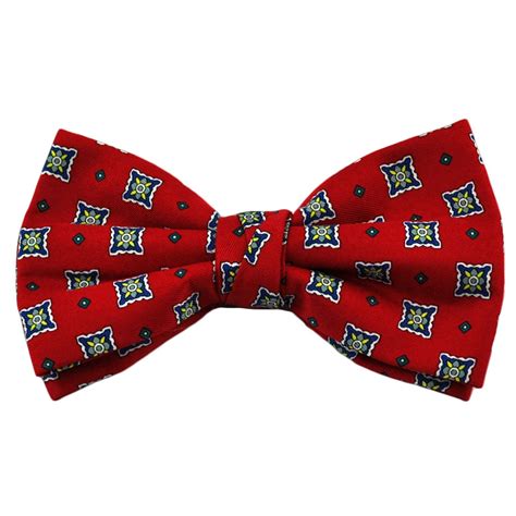 red fancy bow tie  ties planet uk