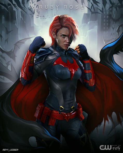 Ruby Rose As Batwoman By Royy Ledger Batwomantv