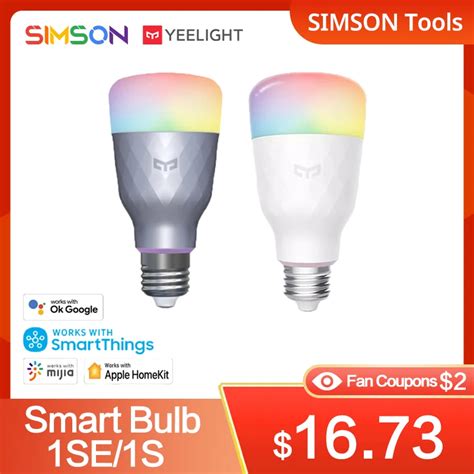 yeelight smart led bulb smart lamp sse colorful lamp  lumens   mi home app